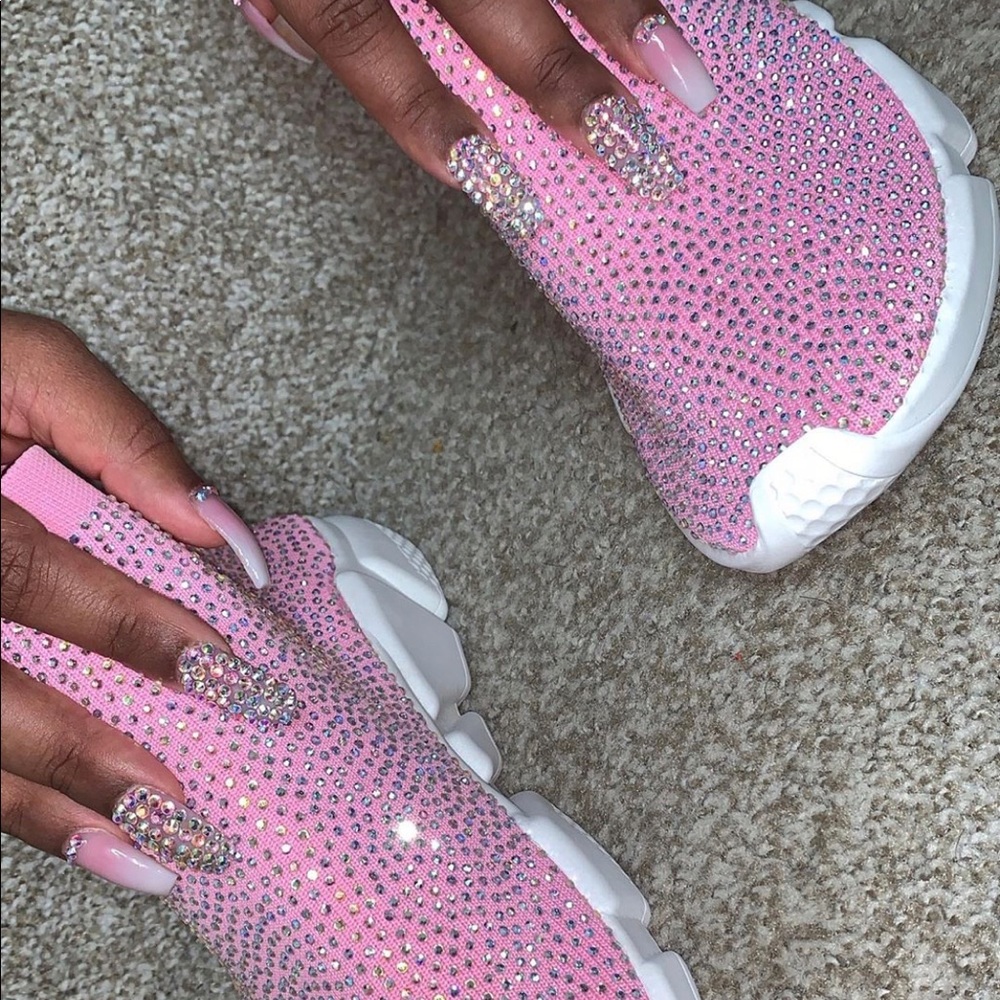 Rhinestone shoes